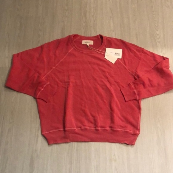 THE GREAT. Tops - The Great. Oversized College Pullover Sweatshirt